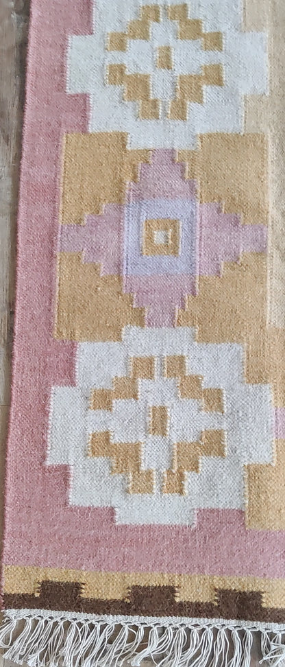 Golden Heritage Border  Wool Area Rug