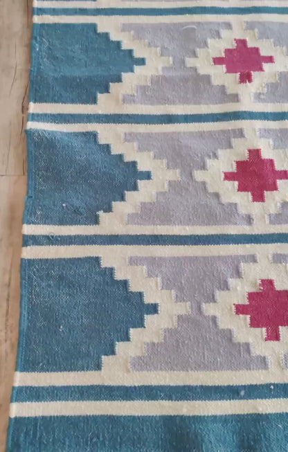 Geometric Boho Area Rug