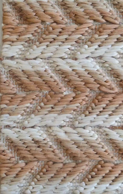 Horizon Grain Stripe Natural Fiber Textured Carpet